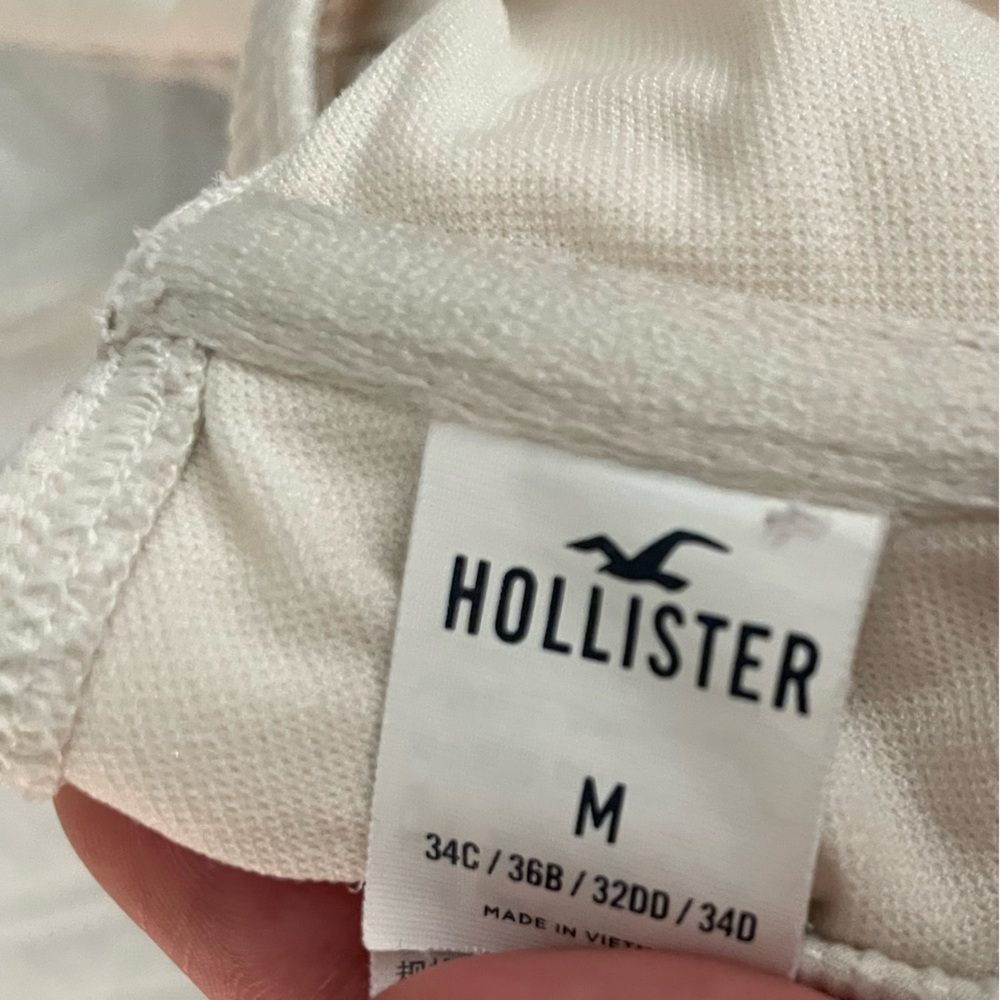 Hollister Ribbed Bikini Set | Cream - Picture 5 of 7